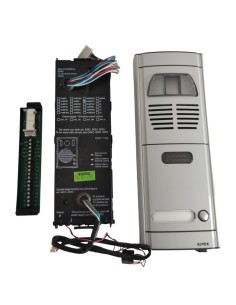 Vimar 89F5/C1 2-Farben-Audio-Video-Panel-Modul mit 1 Taste für 2-Draht-Systeme 2